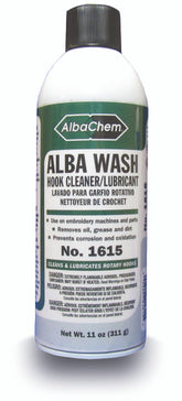 ALBA-WASH Hook Cleaner/Lubricant 1615